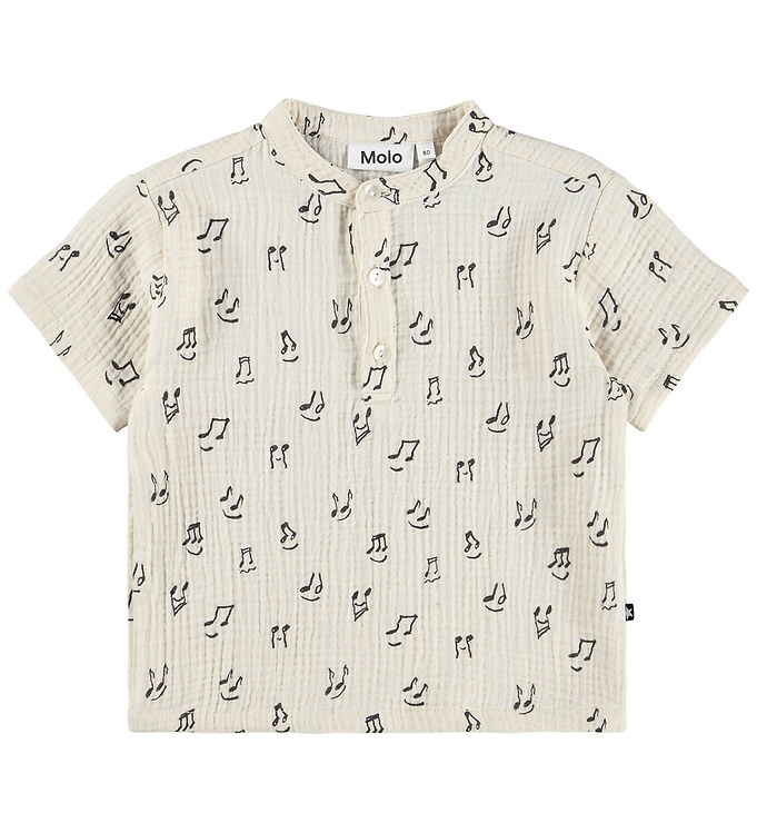 Molo Skjorte - Musselin - Evero - Happy Notes