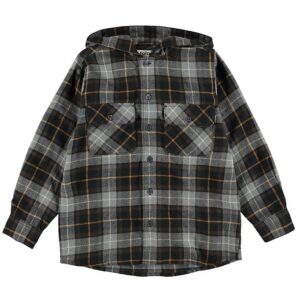 Molo Skjorte - Rizz - Grey Brown Check