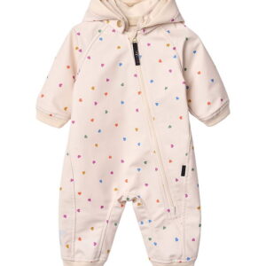 Molo Softshelldragt m. Fleece - Hill - Confetti Rainbow