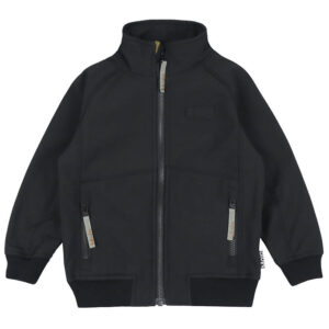 Molo Softshelljakke m. Fleece - Cloudy - Sort