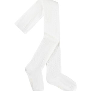 Molo Strømpebukser - Pointelle - Daylight White