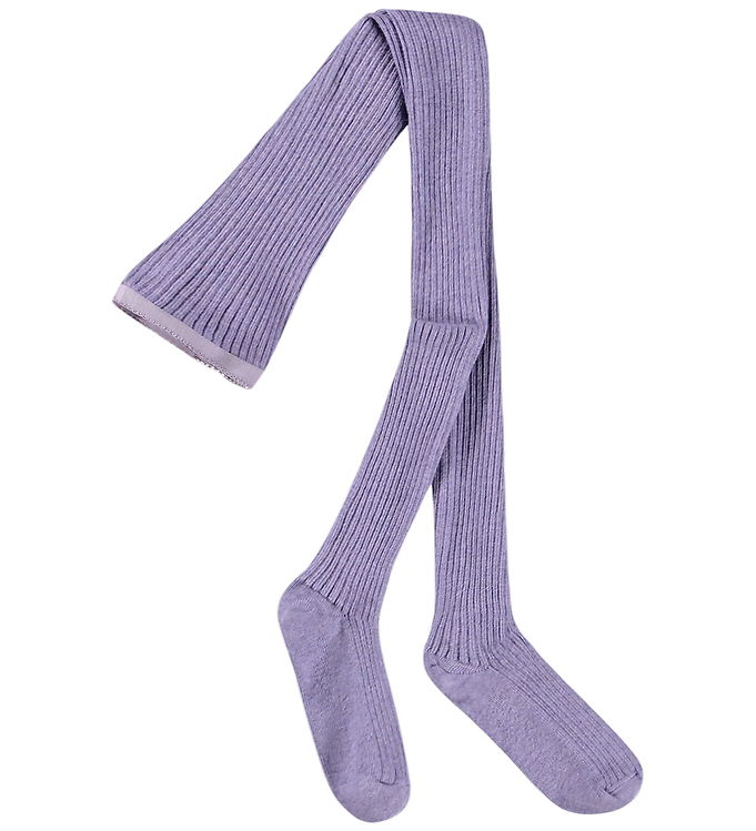 Molo Strømpebukser - Rib - Violette Melange