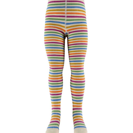 Molo Strømpebukser - Stripes - Mini Rainbow