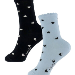 Molo Strømper - 2-pak - Nomi - Sky Black