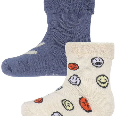 Molo Strømper - Bambus/Viskose - Nodda - 2-pak - Evening Sky