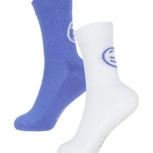 Molo Strømper - Norman - 2-pak - Dazzling Blue/Hvid
