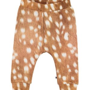 Molo Sweatpants - Susanne - Fawn AOP - 62 - Molo Bukser - Bomuld