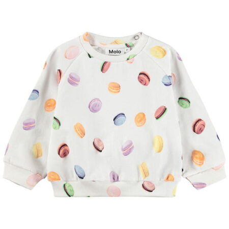 Molo Sweatshirt - Disc - Funny Macarons