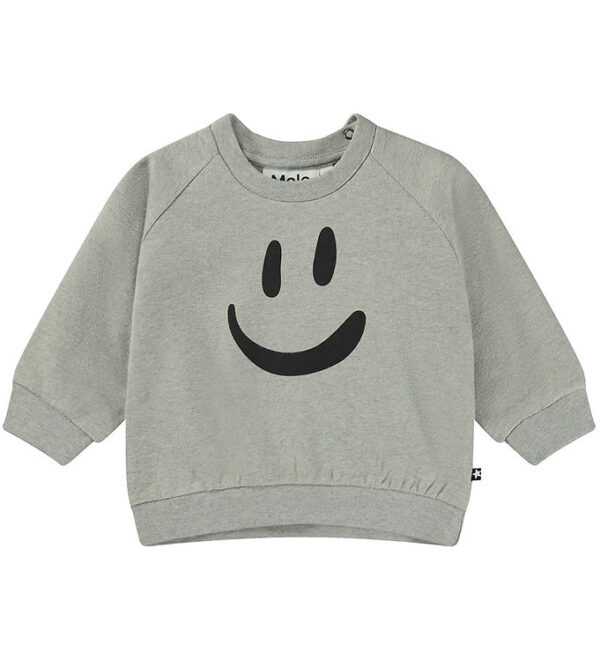 Molo Sweatshirt - Disc - Grey Melange