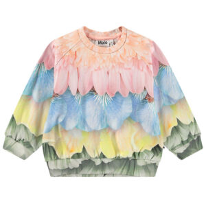 Molo Sweatshirt - Disc - Petal Rainbow m. Blomsterprint