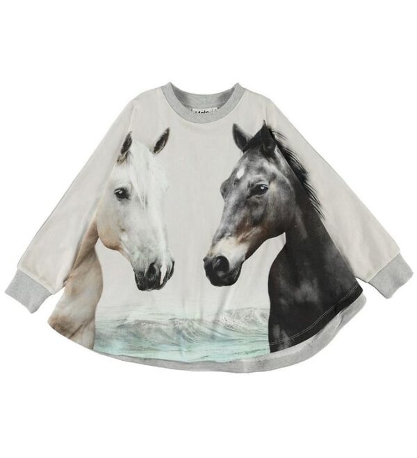 Molo Sweatshirt - Marcella - Horse Friends - S - Small - Molo Sweatshirt