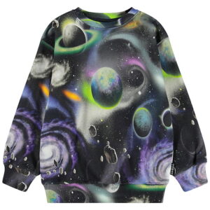 Molo Sweatshirt - Monti - Airbrush Space