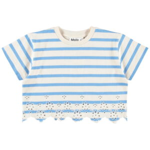 Molo T-shirt - Cropped - Rosita - Fresh Stripe