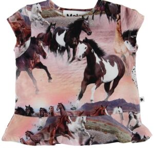 Molo T-shirt - Ebba - Wild Horses - 56 - Molo T-Shirt