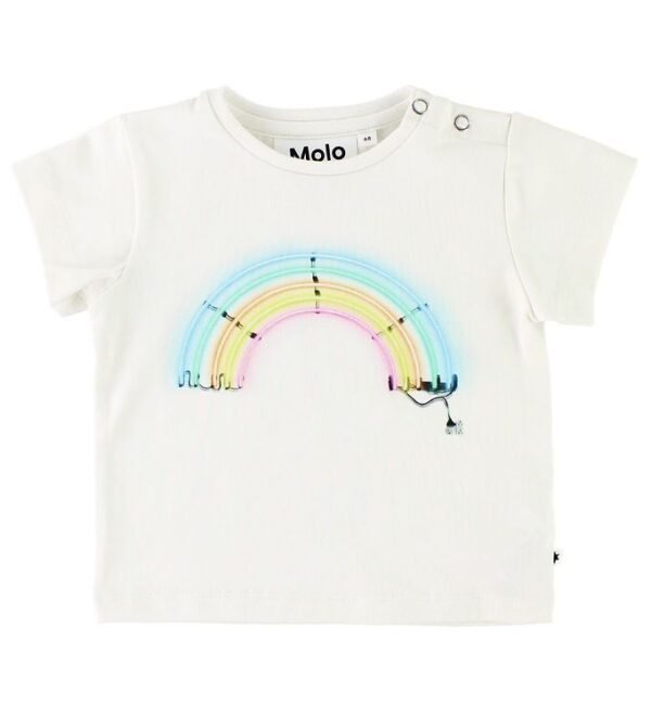 Molo T-shirt - Eddie - Neon Rainbow - 56 - Molo T-Shirt