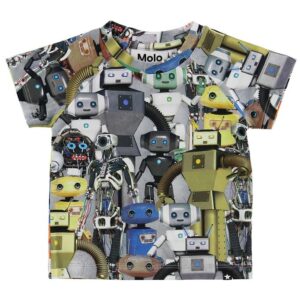 Molo T-shirt - Emmett - Robots - 56 - Molo T-Shirt