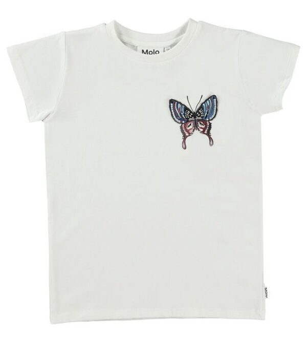 Molo T-shirt - Ranva - Hvid - 4 år (104) - Molo T-Shirt