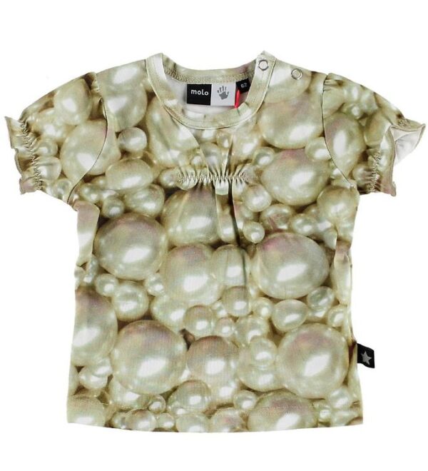 Molo T-shirt - Ree - Pearls - 62 - Molo T-Shirt