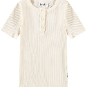 Molo T-shirt - Rib - Rosey - Pearled Ivory