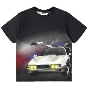 Molo T-shirt - Riley - Car White