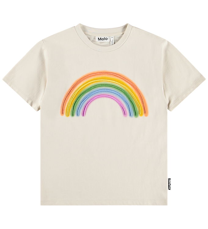 Molo T-shirt - Riley - Hazy Rainbow