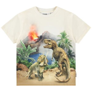 Molo T-shirt - Riley - Hot Spring Dinos