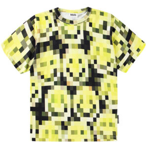 Molo T-shirt - Riley - Pixelated Smiles