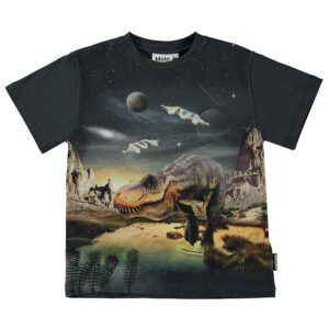 Molo T-shirt - Riley - T-Rex Planet
