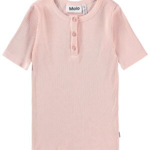 Molo T-shirt - Viskose - Rib - Rosey - Cloud Pink