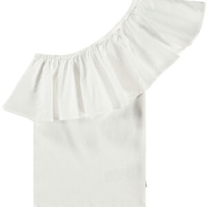 Molo Top - Rib - Rebecca - Crisp White