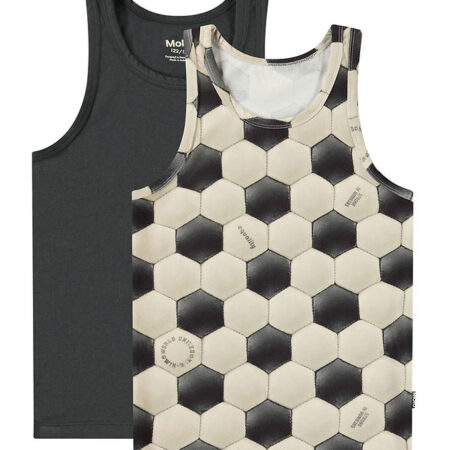 Molo Undertrøjer - Jayden - 2-pak - Football Black