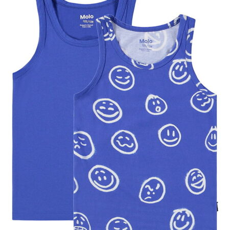 Molo Undertrøjer - Jayden - 2-pak - Moon Moods Blue