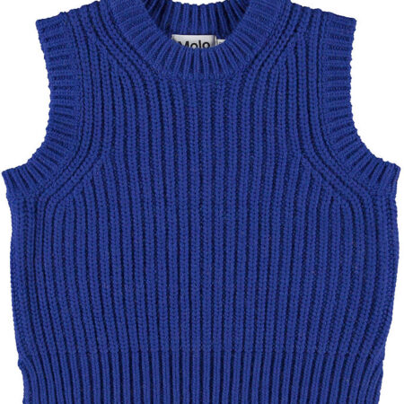 Molo Vest - Uld/Akryl - Gilberte - Twillight Blue