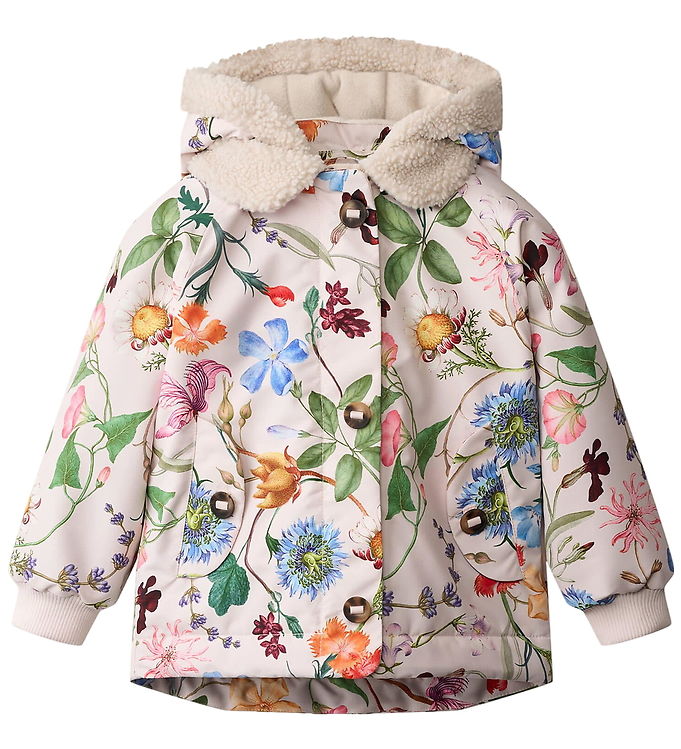 Molo Vinterjakke - Teddy - Hopla - Antique Flowers