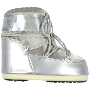 Moon Boot Vinterstøvler - Icon Low Glance - Platinum