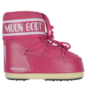 Moon Boot Vinterstøvler - Icon Low Nylon - Bougainvillea