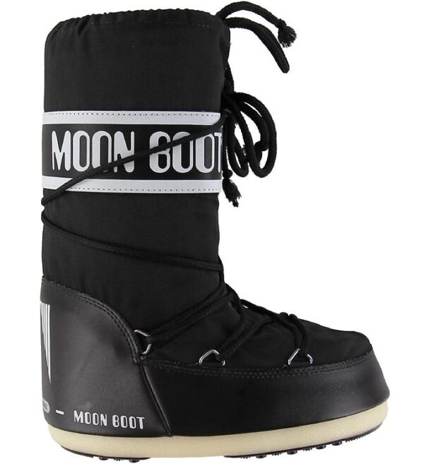 Moon Boot Vinterstøvler - Nylon - Sort