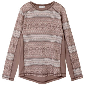Name It Bluse - Uld - NkmWillto - Antler/Snow pattern