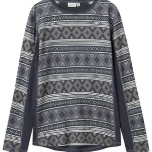 Name It Bluse - Uld - NkmWillto - Ombre Blue/ICELAND