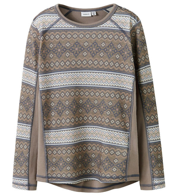 Name It Bluse - Uld - NkmWillto - Satellite/Snow pattern