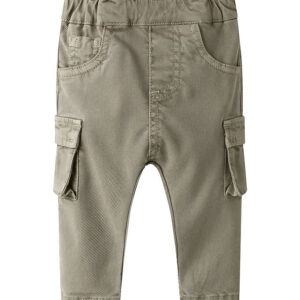 Name It Bukser - Baggy Cargo - NmmBen - Chinchilla