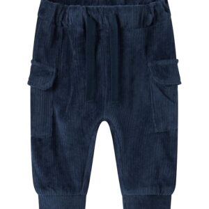 Name It Bukser - Fløjlsvelour - NbmRonny - Navy Blazer