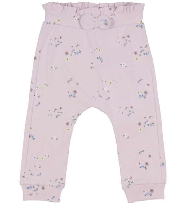 Name It Bukser - NbfDisse - Light Lilac m. Blomster