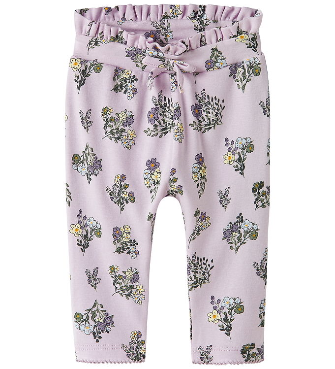 Name It Bukser- NbfDoritta - Lavender Fog
