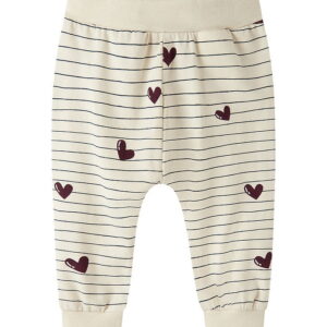 Name It Bukser - NbfVandora - Summer Sand/Stripes And Hearts