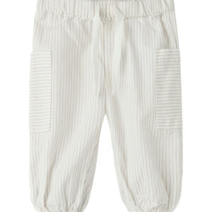 Name It Bukser - NbmFar - Cloud Dancer/Chateau Grey