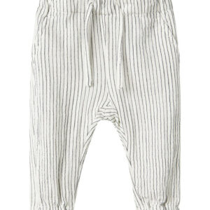 Name It Bukser - NbmFedanne - Navy Blazer/CLOUD DANCER