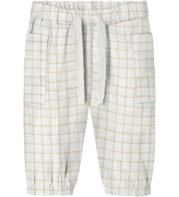 Name It Bukser - NbmHalom - Bright White