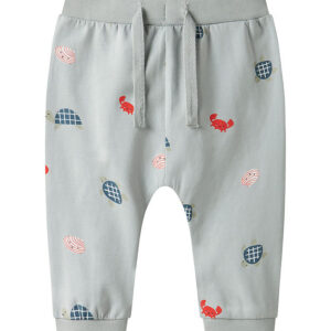 Name It Bukser - NbmVroels - Pearl Blue/Sea Animals