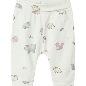 Name It Bukser - NbnLuma - Cloud Dancer m. Print